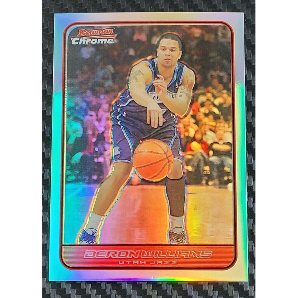 2006-07 BOWMAN CHROME - DERON WILLIAMS - ‎ REFRACTOR #D 29/249